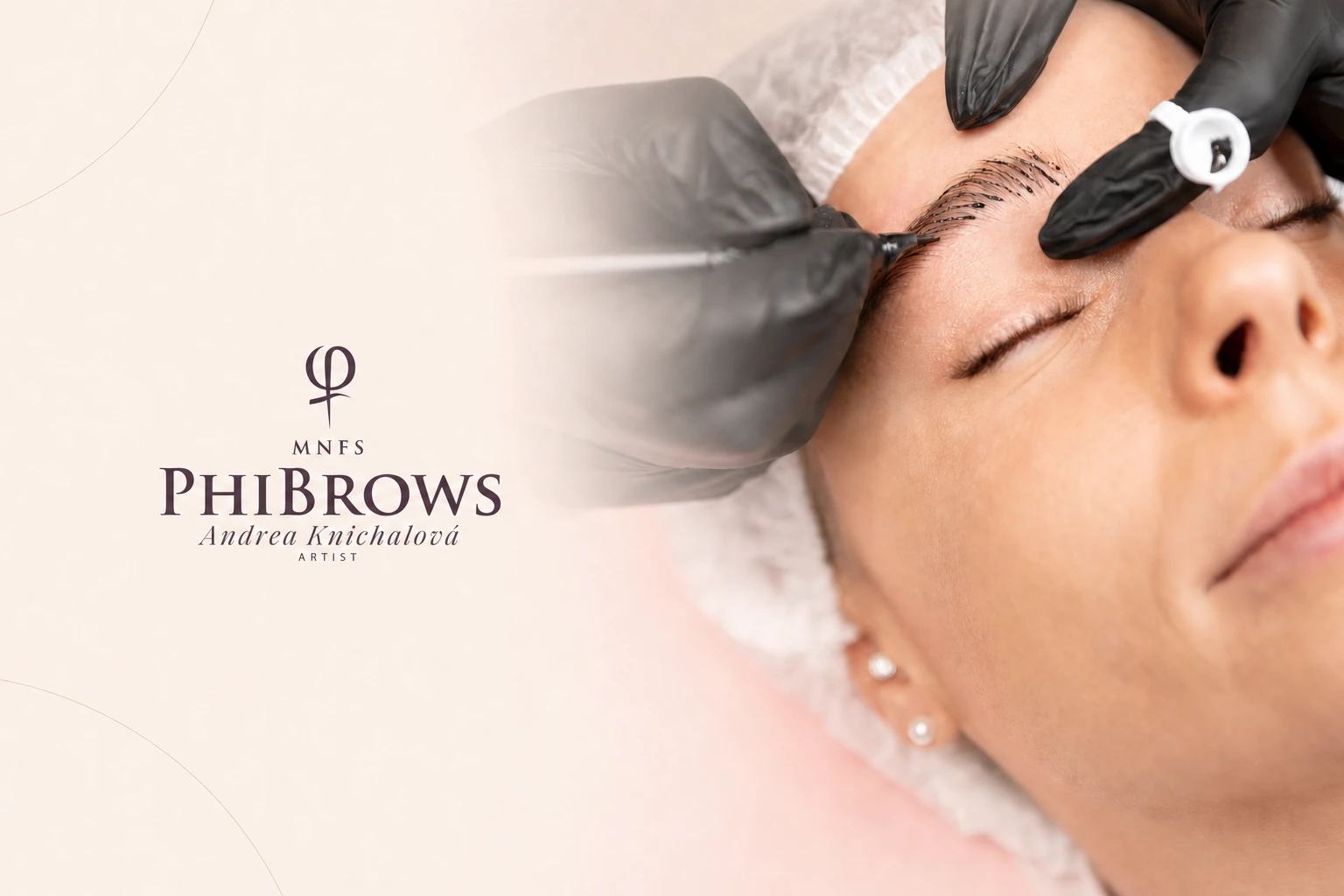 PhiBrows — Andrea Knichalová, Artist; ilustrační kompozice microbladingu